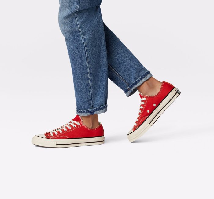 converse 70s low red