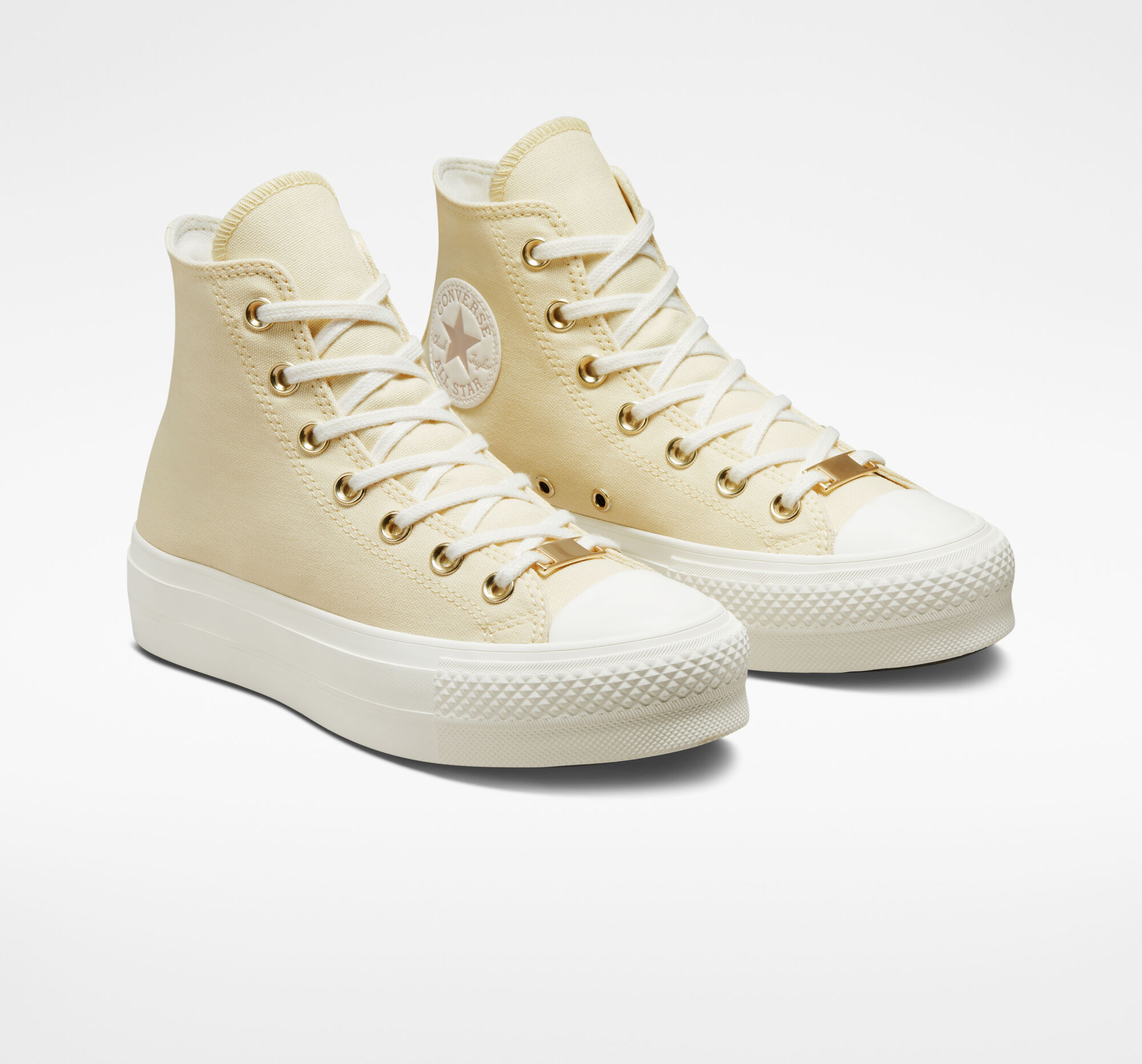 Converse 2025 plateforme creme